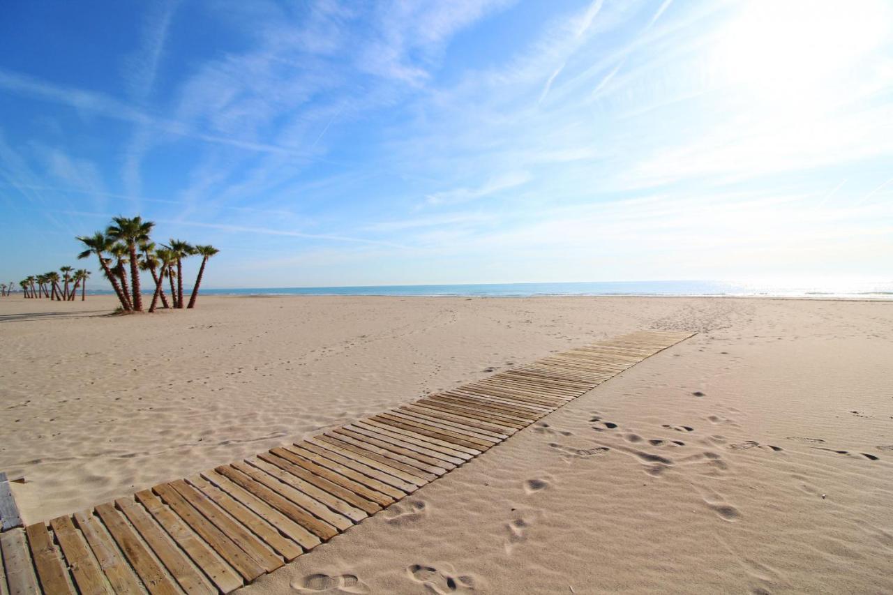 Global Properties, Apartamento Con Terraza Y Piscina En La Playa De Canet Canet d'En Berenguer Eksteriør billede